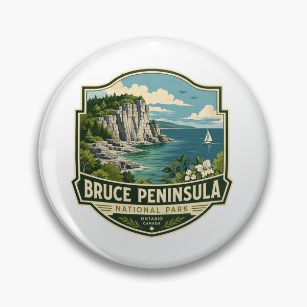 Item preview, Bruce Peninsula National Park Ontario Canada Travel Hiking Souvenir designed and sold by Simsimah26Parks.