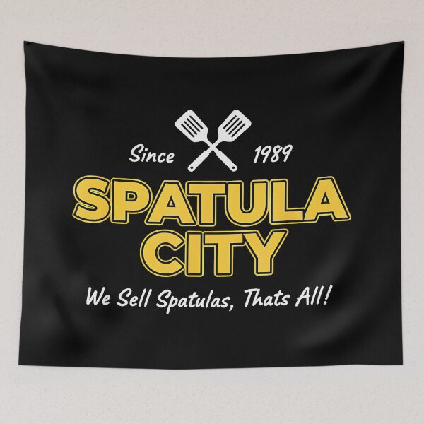 Item preview, Spatula City We Sell Spatulas Thats All UHF Movie Comedy Kitchen Humor designed and sold by Hugosploosh.