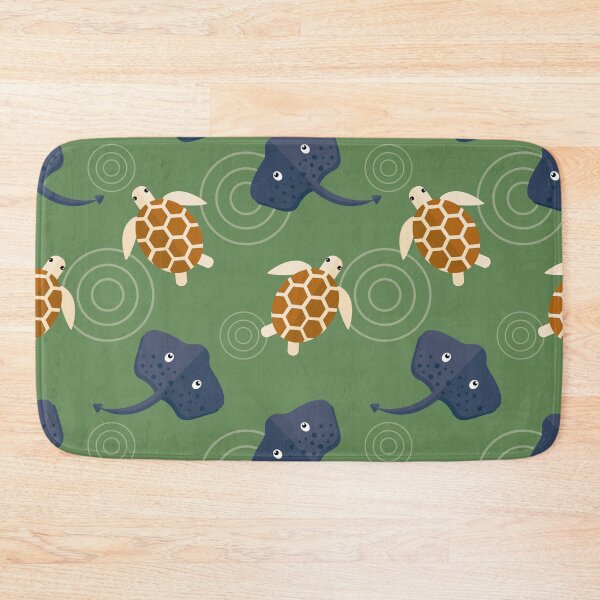 Item preview, Ocean adventures on green designed and sold by reneesillus.