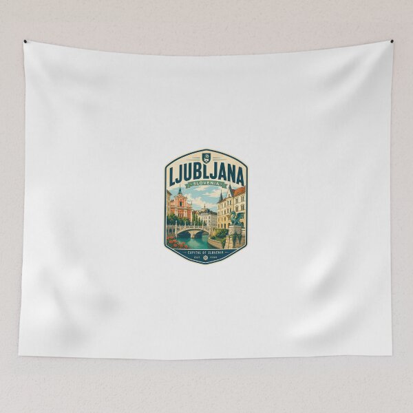 Item preview, Ljubljana Slovenia Capital Of Slovenia Est. 1144 Travel Souvenir Tourist designed and sold by Simsimah26Parks.