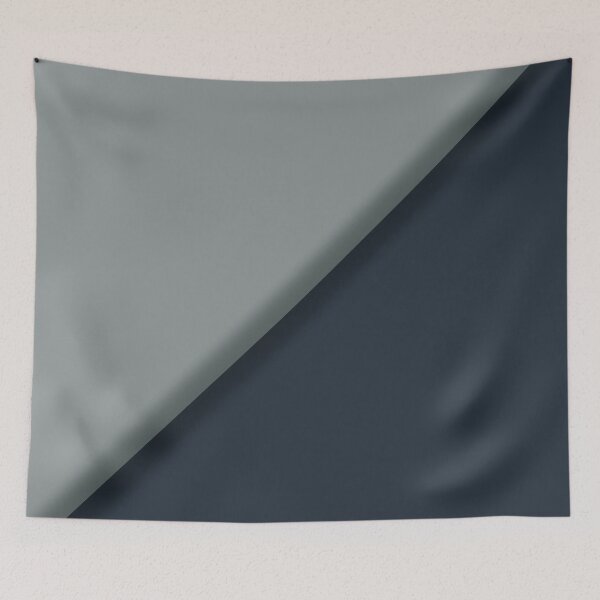 Item preview, Minimalist Slate Gray and Navy Blue designed and sold by pluielegere.