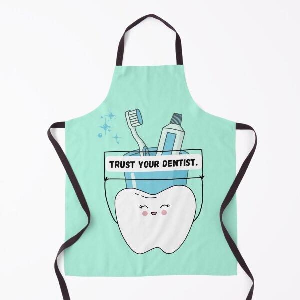 Item preview, Trust Your Dentist – Cute Tooth Design designed and sold by AhmadAnnaPrints.