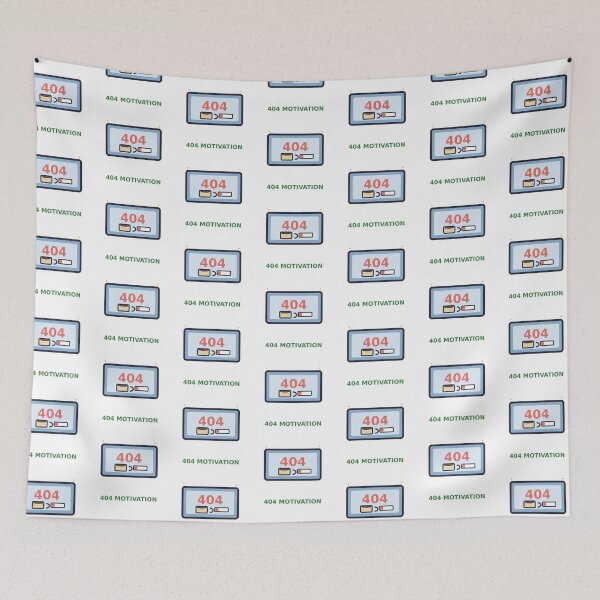 Item preview, 404 Motivation — Funny Programmer Error Design, Developer Gift designed and sold by QuirkyCartel.