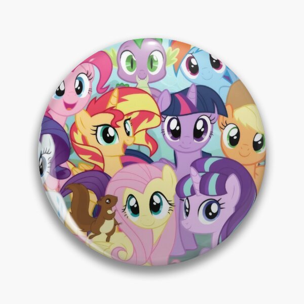 Item preview, Expanded Magical Pony Friends Group - Colorful Animated Cartoon Art designed and sold by Billy Morfo™.