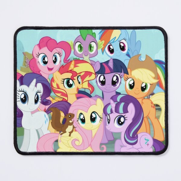 Item preview, Expanded Magical Pony Friends Group - Colorful Animated Cartoon Art designed and sold by Billy Morfo™.