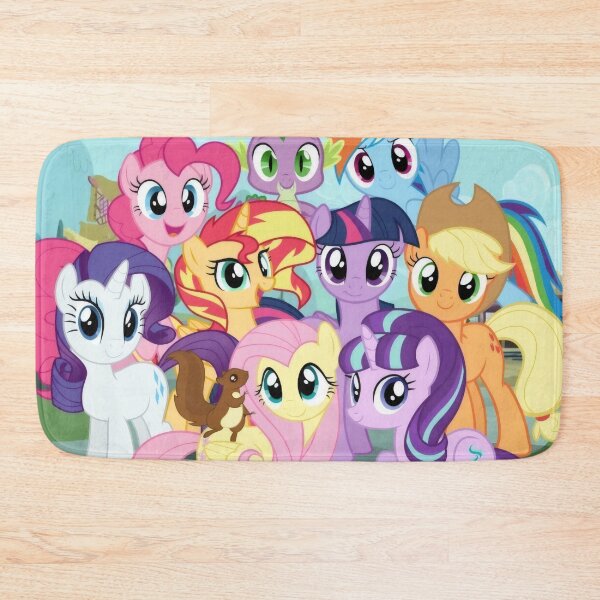 Item preview, Expanded Magical Pony Friends Group - Colorful Animated Cartoon Art designed and sold by Billy Morfo™.
