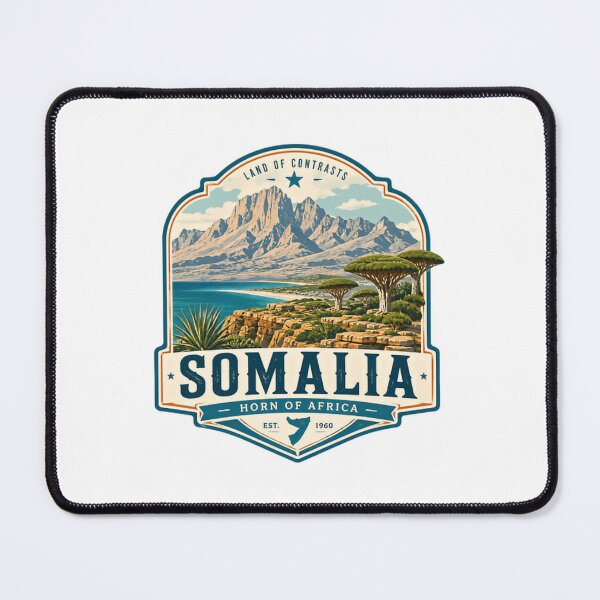 Item preview, Somalia Horn Of Africa Land Of Contrasts Est 1960 Somali Heritage Traveler designed and sold by Simsimah26Parks.