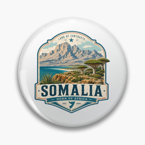 Item preview, Somalia Horn Of Africa Land Of Contrasts Est 1960 Somali Heritage Traveler designed and sold by Simsimah26Parks.