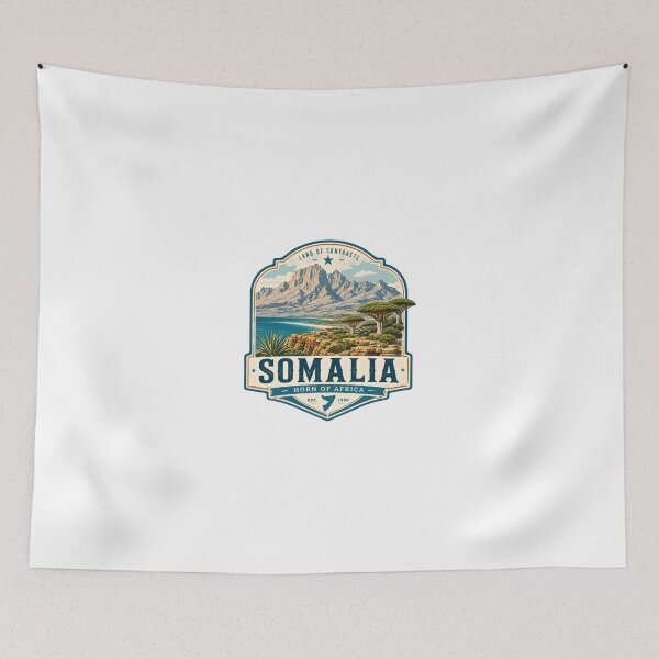 Item preview, Somalia Horn Of Africa Land Of Contrasts Est 1960 Somali Heritage Traveler designed and sold by Simsimah26Parks.