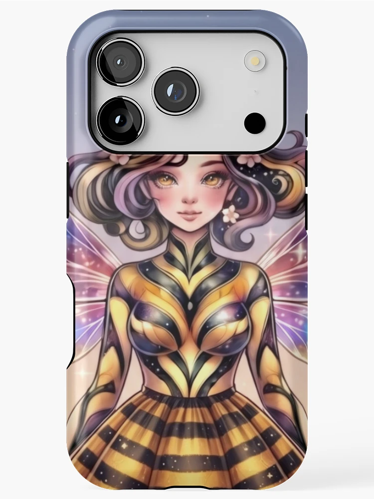 Thumbnail 1 of 4, iPhone Case, Beautiful bee designed and sold by PP&RAINBOW SHOP.