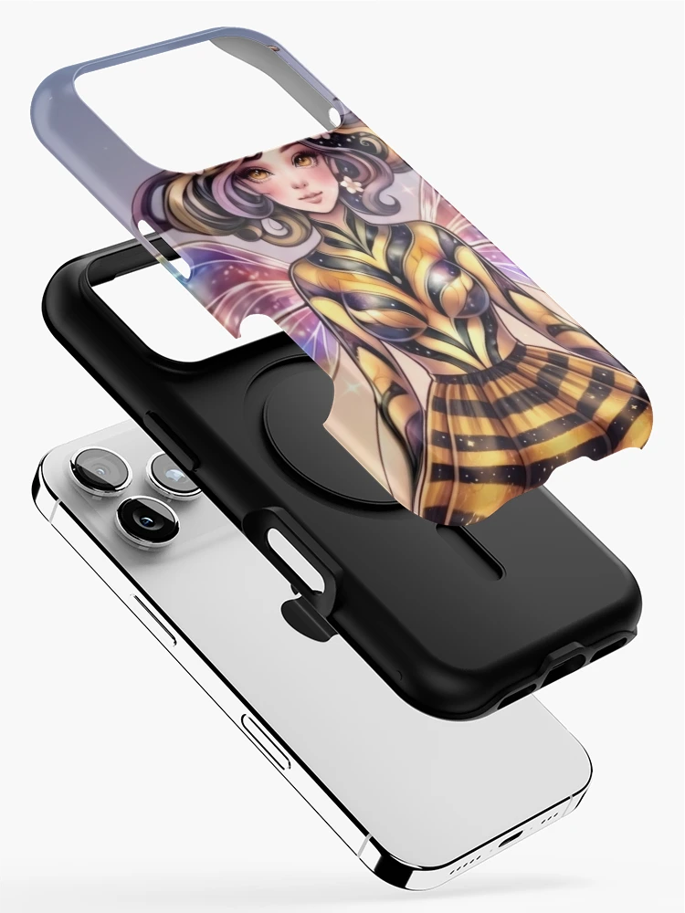Thumbnail 2 of 4, iPhone Case, Beautiful bee designed and sold by PP&RAINBOW SHOP.
