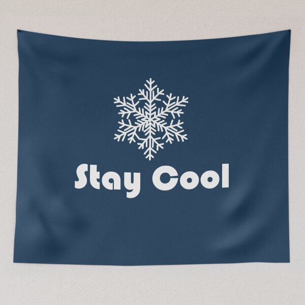 Item preview, Stay Cool (White) designed and sold by QukiDesign.