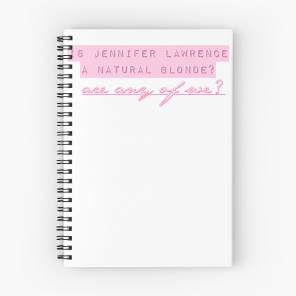 Item preview, Are any of we? (natural blonde) - Jennifer Lawrence designed and sold by Lavender--Rain.
