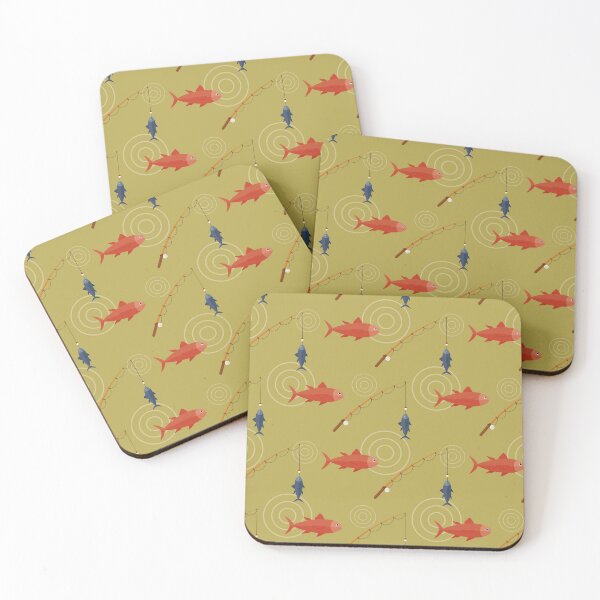 Item preview, Fishing on green designed and sold by reneesillus.