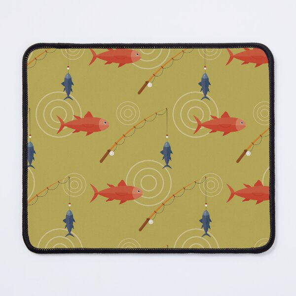 Item preview, Fishing on green designed and sold by reneesillus.