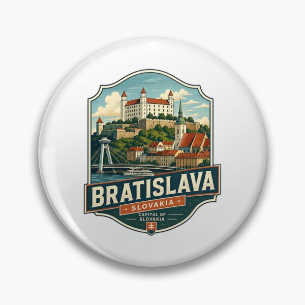 Item preview, Bratislava Slovakia Capital Of Slovakia Travel Souvenir designed and sold by Simsimah26Parks.