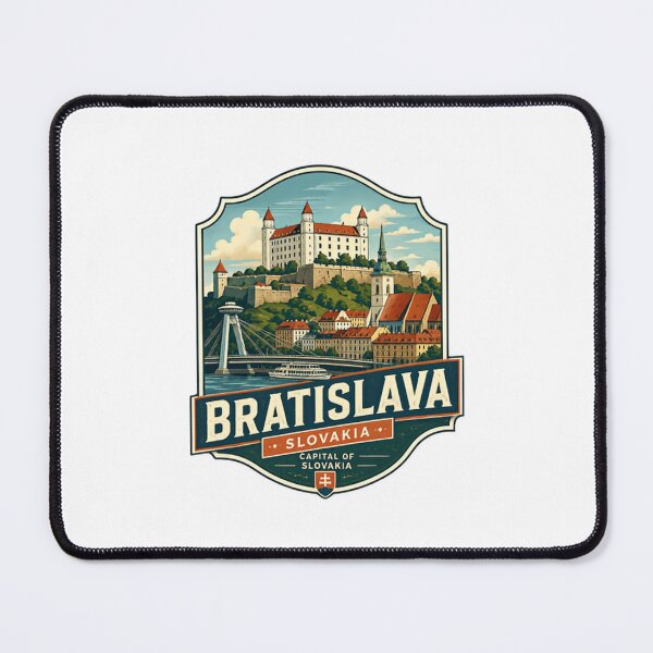 Item preview, Bratislava Slovakia Capital Of Slovakia Travel Souvenir designed and sold by Simsimah26Parks.