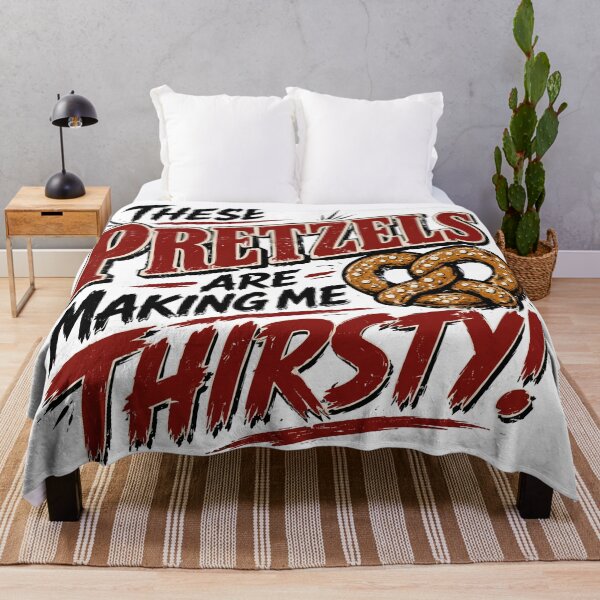 Item preview, These Pretzels Are Making Me Thirsty! - Funny Seinfeld Quote designed and sold by TobinHood.