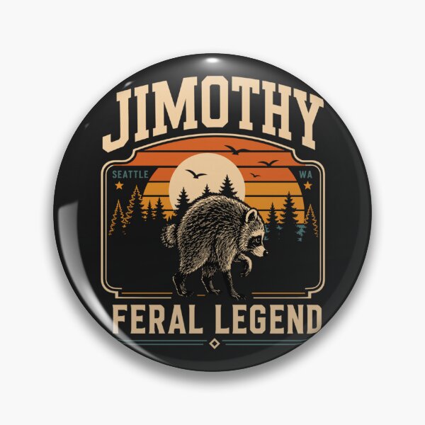Item preview, Jimothy Raccoon Seattle Meme Retro Aesthetic designed and sold by SchowalterWalla.