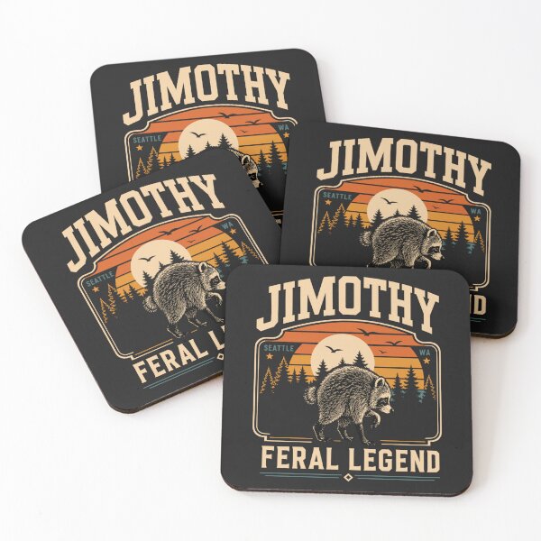 Item preview, Jimothy Raccoon Seattle Meme Retro Aesthetic designed and sold by SchowalterWalla.