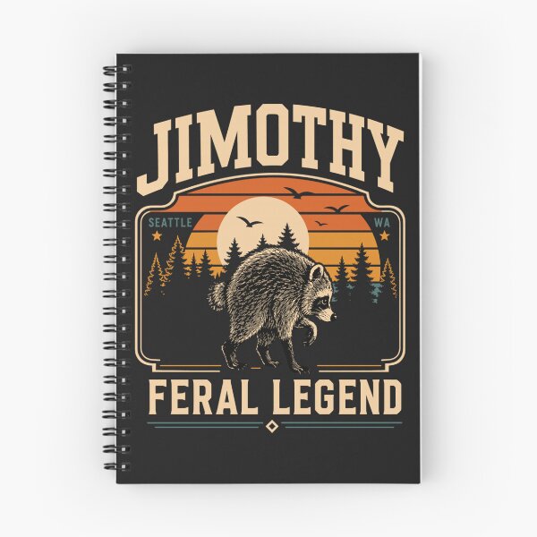 Item preview, Jimothy Raccoon Seattle Meme Retro Aesthetic designed and sold by SchowalterWalla.