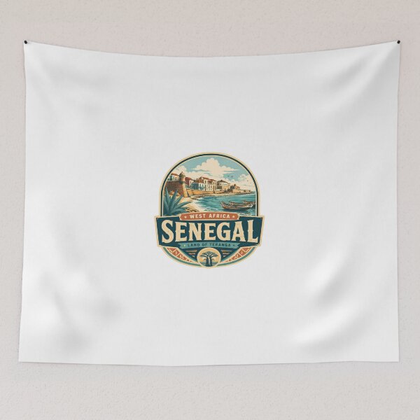 Artikelvorschau, Westafrika, Senegal, Land von Teranga, Afrikanischer Reisender entworfen und verkauft von Simsimah26Parks.