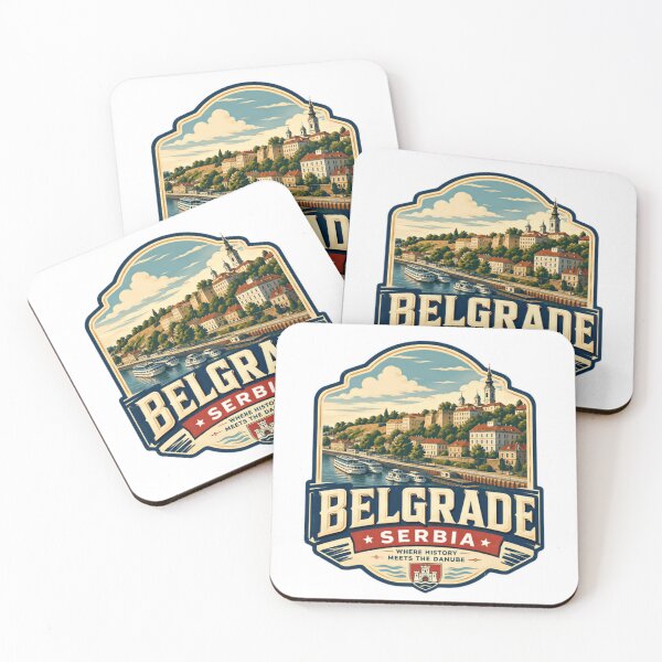 Item preview, Belgrade Serbia Where History Meets The Danube European City Travel Heritage Souvenir designed and sold by Simsimah26Parks.