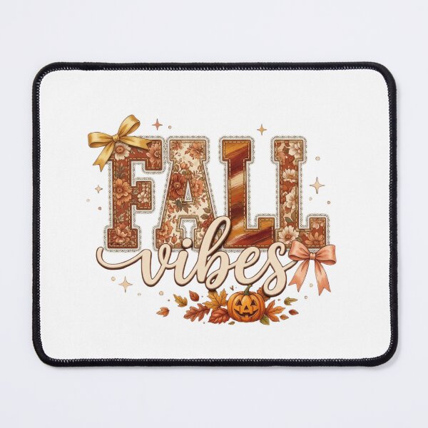 Item preview, Fall Vibes Cozy Autumn Floral Lace Bow Pumpkin Graphic designed and sold by raedattia.