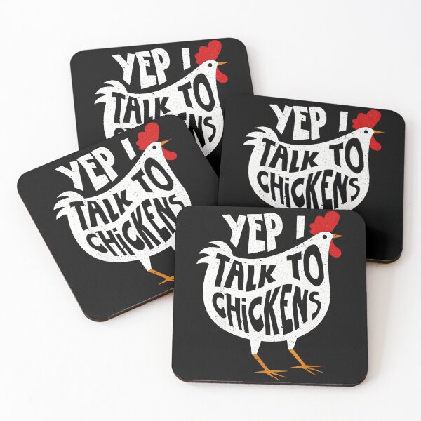 Item preview, Yep I Talk To Chickens Chicken Owner Backyard Poultry Farmer Homesteading designed and sold by Hugosploosh.