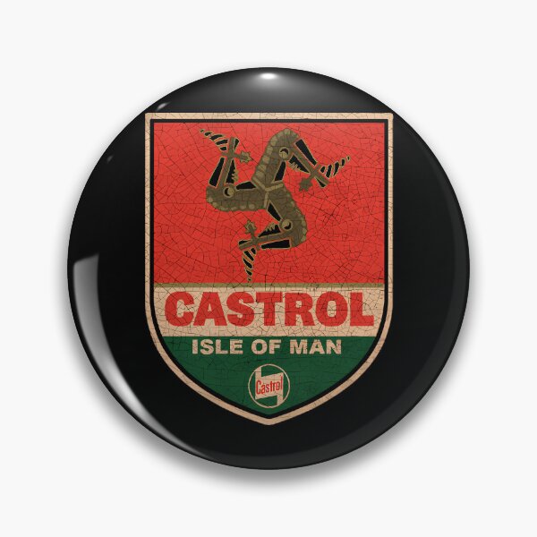 Item preview, Castrol Isle Of Man Logo Vintage as hell Castrol Distressed  designed and sold by MuratSaro.