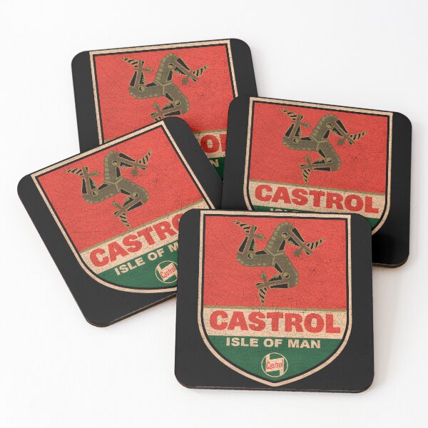 Item preview, Castrol Isle Of Man Logo Vintage as hell Castrol Distressed  designed and sold by MuratSaro.