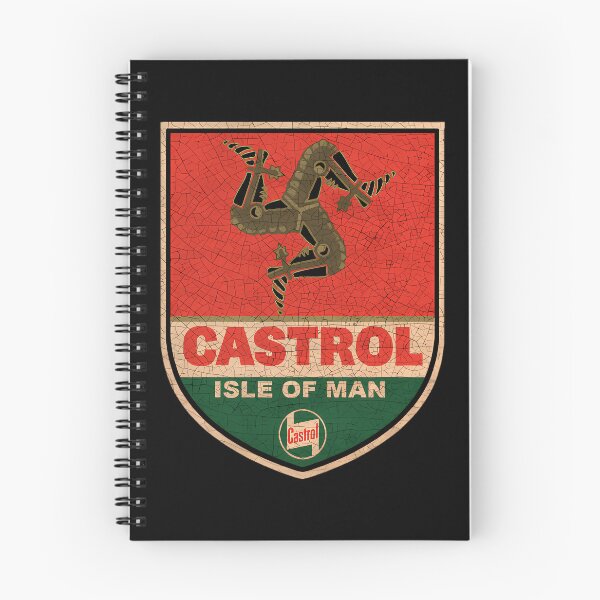 Item preview, Castrol Isle Of Man Logo Vintage as hell Castrol Distressed  designed and sold by MuratSaro.