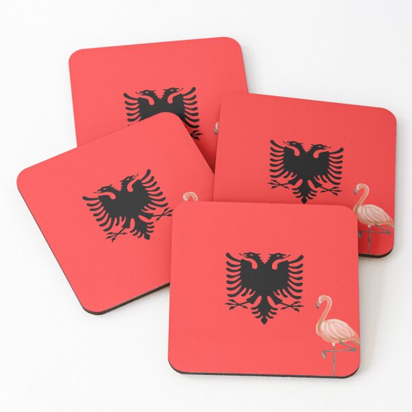 Item preview, the albanian  flamingos designed and sold by Dark Arts and BOO.