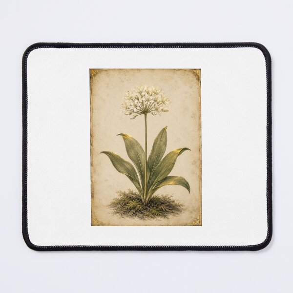 Item preview, Wild Garlic Ramsons | Spring Foraging Botanical Art | Woodland Forager Gift designed and sold by Brackenlume Studio.