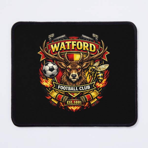 Item preview, Watford Football Club Vintage Fan Art | Golden Boys Heritage Supporter Design Est. 1881 designed and sold by GarnerSupplyCo.
