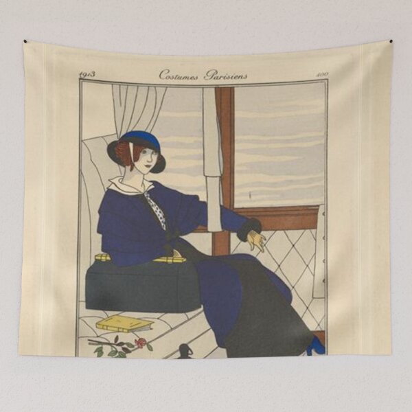 Aperçu de l'œuvre Costumes Parisiens, Manteau De Voyage À Pélerinez créée et vendue par SharonTheFirst.