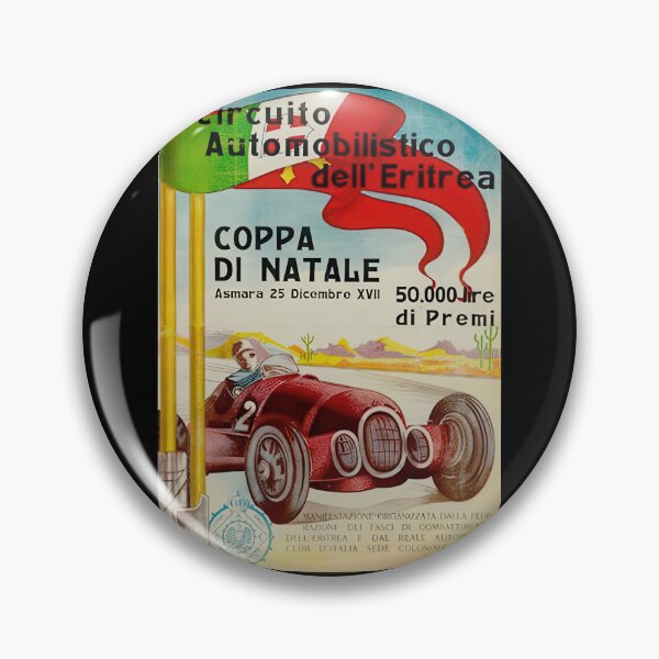 Item preview, Eritrea Christmas Cup 1917 Racing Poster designed and sold by Retr0Tshirts.