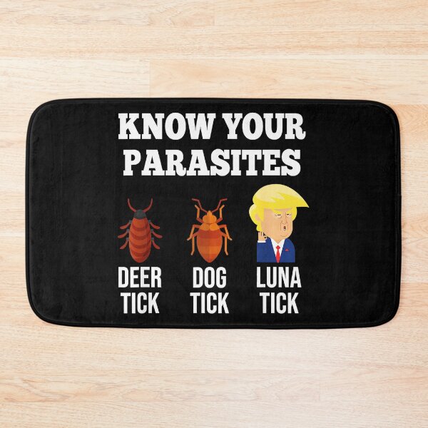 Item preview, Know Your Parasites Deer Tick Dog Tick Luna Tick Anti Trump Political Satire designed and sold by Hugosploosh.