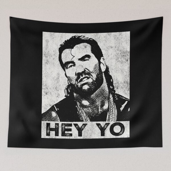 Item preview, Scott Hall - Razor Ramon Hey Yo Meme Distressed  designed and sold by MuratSaro.