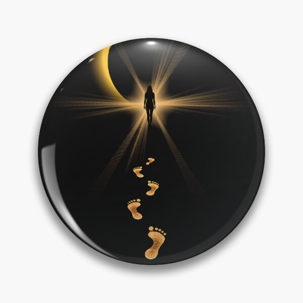 Item preview, One Step at a Time | Minimalist Inspirational Footsteps T-Shirt designed and sold by CalmMandala.