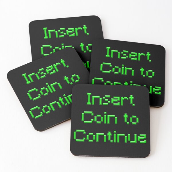 Item preview, Insert Coin to Continue designed and sold by VanillaCream1.