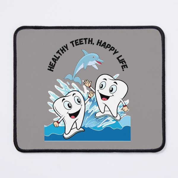 Item preview, Healthy Teeth Happy Life designed and sold by AhmadAnnaPrints.