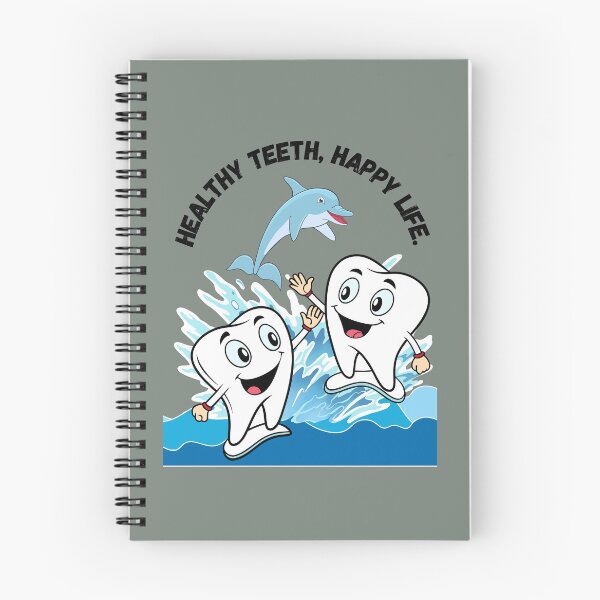Item preview, Healthy Teeth Happy Life designed and sold by AhmadAnnaPrints.