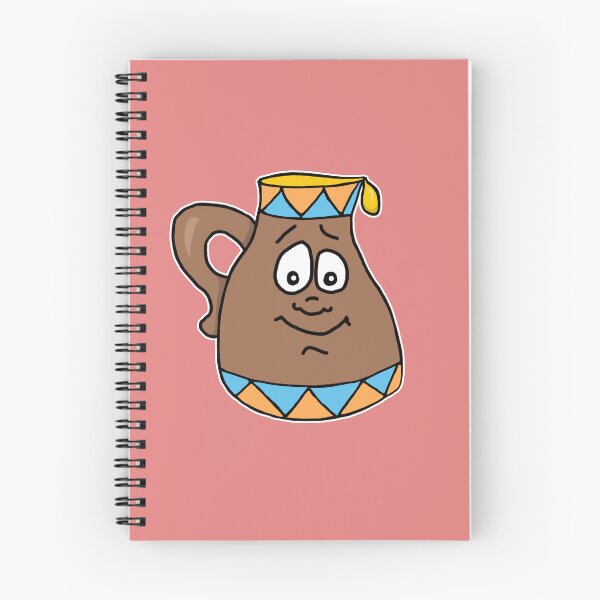 Item preview, Cute Hanukkah Oil Jug Sticker | Happy Miracle of Oil Pitcher Cartoon designed and sold by MyxaART.