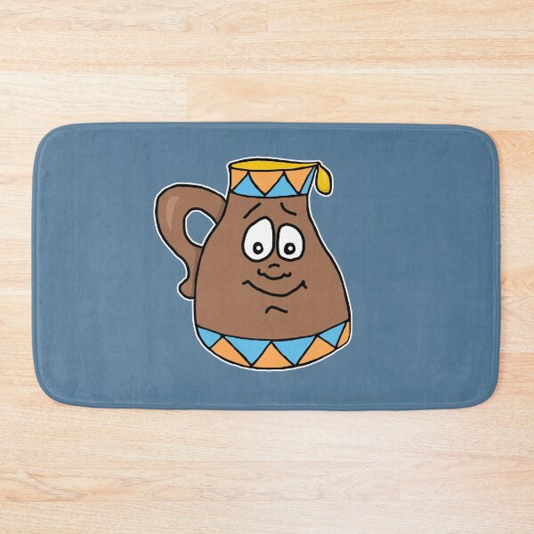 Item preview, Cute Hanukkah Oil Jug Sticker | Happy Miracle of Oil Pitcher Cartoon designed and sold by MyxaART.