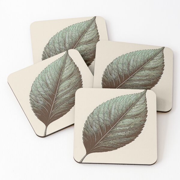 Item preview, Engraved Botanical Leaf Line Art designed and sold by Michaelragheb.