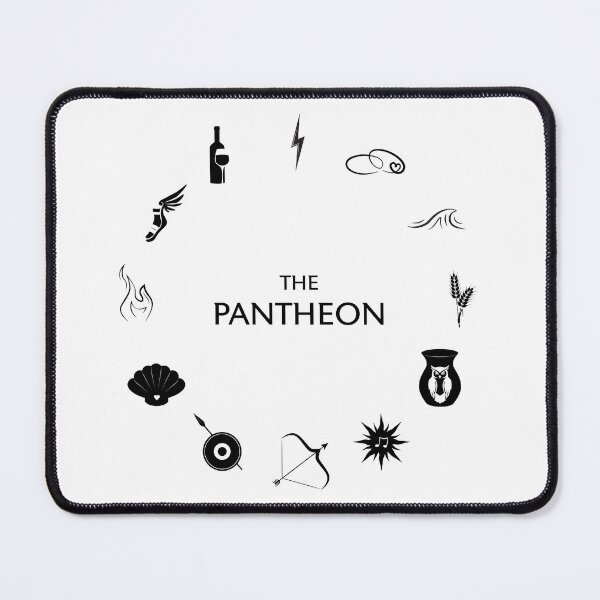 Item preview, The Gods Of The Pantheon - Greek Mythology designed and sold by Emsimonsen.