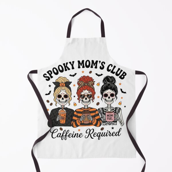Item preview, Spooky Mom's Club Caffeine Required Halloween Skeleton Coffee designed and sold by raedattia.
