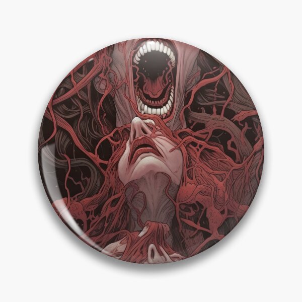 Item preview, Crimson Entangled Faces Body Horror Art designed and sold by arzemashouty.