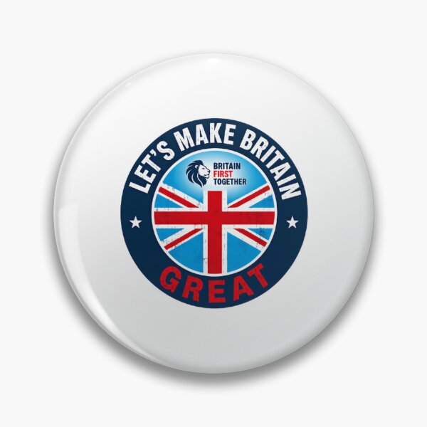 Item preview, Let's Make Britain Great Britain First Together British Patriot United Kingdom Pride designed and sold by HumansStuck12.